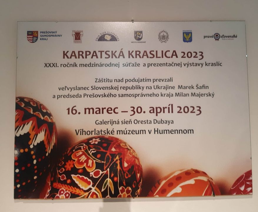 КУЛЬТУРНА СПІВПРАЦЯ УКРАЇНИ Й СЛОВАЧЧИНИ ТРИВАЄ КУЛЬТУРНА СПІВПРАЦЯ УКРАЇНИ Й СЛОВАЧЧИНИ ТРИВАЄ