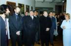 Миті урочистого відкриття музею: Мирослав Ясінський, Василь Андрушко, Михайло Вишиванюк, Зеновій Митник, Леонід Кучма, Іван Плющ, Ярослава Ткачук Миті урочистого відкриття музею: Мирослав Ясінський, Василь Андрушко, Михайло Вишиванюк, Зеновій Митник, Леонід Кучма, Іван Плющ, Ярослава Ткачук