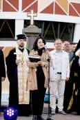Благочинний Василь Мізюк, Оксана Ясінська, Богдан Станіславський Благочинний Василь Мізюк, Оксана Ясінська, Богдан Станіславський
